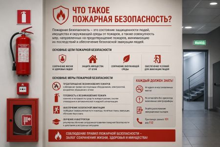 Что такое пожарная безопасность?