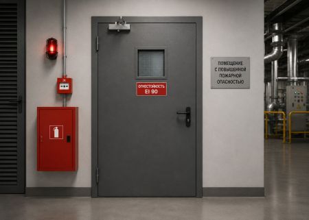 Огнестойкие двери специального назначения