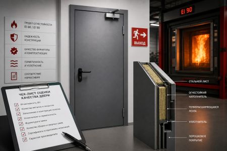 Как оценить показатели качества противопожарных дверей