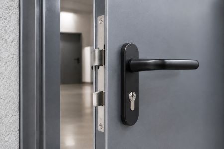 Особенности замков для противопожарных дверей